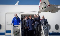 La bandiera olimpica è a Milano: "Ora affrettare la realizzazione delle opere"