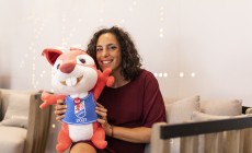 CORTINA 2021 - Federica Brignone e la mascotte Corty, fotogallery