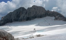 RAMSAU AM DACHSTEIN- La nazionale di sci di fondo si allena sul ghiacciaio