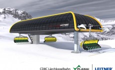 SCHLADMING - La nuova seggiovia a 8 posti Lärchkogelbahn nella ski area Planai, video
