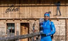 A Sappada lo chalet dedicato a Lisa Vittozzi