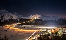 Un sabato sera diverso sulle nevi del Corvatsch. Approfitta della bella giornata