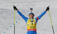 ANTERSELVA - Wierer splendido oro nell’inseguimento di biathlon