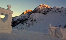 PASSO SAN PELLEGRINO - Apre la pista degli innamorati 