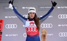 LENZERHEIDE - Goggia vince la Coppa di discesa, cancellate le gare di oggi