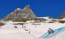 CERVINIA - Al via i preparativi per la Coppa del mondo di snowboard cross