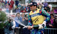 Alberto Tomba 25 anni fa vinceva la Coppa del mondo di sci