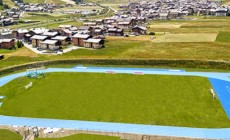 LIVIGNO - Ecco la nuova pista di atletica 