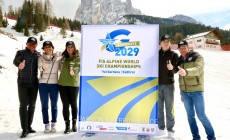 VAL GARDENA - Presentato il logo della candidatura ai Mondiali di sci 2029