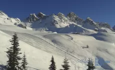 PASSO SAN PELLEGRINO - Aprono le piste Monzoni e Le Coste