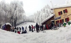 CAMPIGNA - Tanta neve e piste aperte tutti i giorni