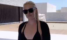 Il bikini nero di Lindsey Vonn in Messico