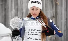 Sofia Goggia e la Coppa di discesa: "Ho dominato la disciplina", video