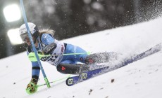 Le slalomiste si allenano in Belgio nello skidome di Peer