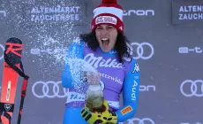 Brignone: "Vincere è sempre un'emozione. Le Olimpiadi? Prima la Erta e Cortina"