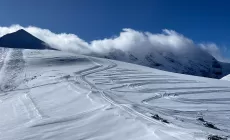 Prima neve sui ghiacciai: fotogallery e webcam
