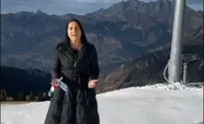 MONTE PORA - L'appello di Lara Magoni: Conte si svegli! La montagna non può morire. Video
