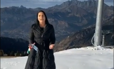 MONTE PORA - L'appello di Lara Magoni: Conte si svegli! La montagna non può morire. Video