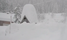 Super neve in Val d'Ultimo: caduti 2 metri video