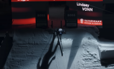 Lindsey Vonn prova la Streif in notturna, video
