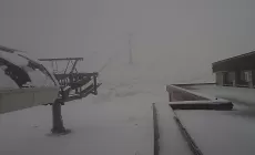 Campo Imperatore: prima neve sul Gran Sasso