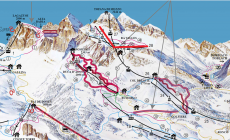 CORTINA - Nuova seggiovia Pian Ra Valles Bus di Tofana