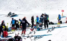 VAL SENALES - Gigantisti in allenamento sulla Leo Gurschler