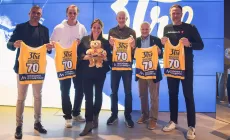Ingemar Stenmark "battezza" la partenza del 3Tre on Tour