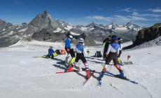 CERVINIA ZERMATT - Innerhofer e i velocisti tornano ad allenarsi, Paris rimette gli sci allo Stelvio
