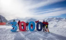 Pontedilegno Tonale, primo giorno di sci al Presena, fotogallery