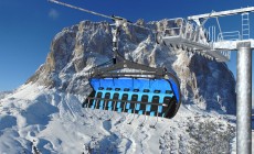 VAL GARDENA - Nuova seggiovia a 8 posti riscaldata Gran Paradiso  