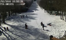 AMIATA - Primo weekend di sci su piste Vetta e Macinaie