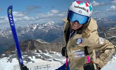 STELVIO - Primi allenamenti per gli azzurri sul ghiacciaio