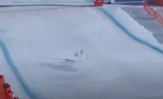 VIDEO - La terribile caduta di Kryenbuehl sulla Streif di Kitzbuehel
