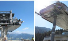 KRONPLATZ - Webcam sul cantiere per la telecabina RIED