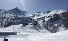 CHAMPORCHER - Gli slalomisti azzurri preparano Wengen