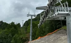 COLERE - Cabinovia Carbonera - Polzone, i lavori procedono spediti: montati i sostegni