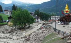 CORTINA - BOMBA D'ACQUA E FRANA, MUORE UNA DONNA, VIDEO