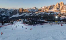 CORTINA - Domani il gigante parallelo sulla pista Tondi