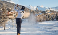 CRANS MONTANA - Torneo di golf sulla neve