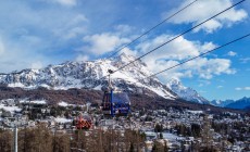 CORTINA - E' stata inaugurata la Cabinovia Freccia nel Cielo, video