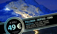 ST. MORITZ - Il 5 marzo sci in notturna e cena in quota a soli 49 euro con pullman, ultimi giorni per iscriversi