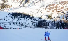VAL DI FASSA - Test materiali per Goggia, Innerhofer sulla pista La Volata