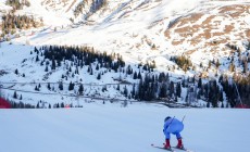 VAL DI FASSA - Test materiali per Goggia, Innerhofer sulla pista La Volata