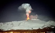 ETNA - Linguaglossa, l'ultima eruzione chiude la stagione dello sci