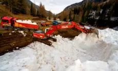 Neve conservata in Val Martello, pronta per lo sci