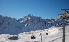 SCI - La squadra A in allenamento sulle piste di S.Caterina Valfurva