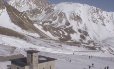 CAMPO IMPERATORE - Da oggi si scia, aperta una sola pista