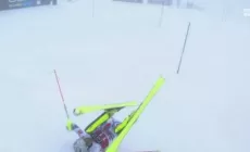 VIDEO - Lizeroux e la capriola fantozziana a Meribel