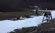 ENTRACQUE - Apre la prima pista da sci di fondo del Piemonte